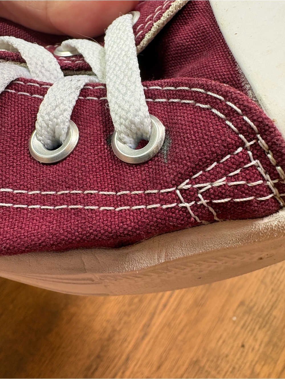 Converse Chuck Taylor Women’s All Star Move Platform High 'Dark Beetroot' - Picture 9 of 10